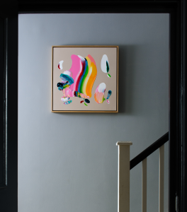 A painting in the hallway - Interrupted Art